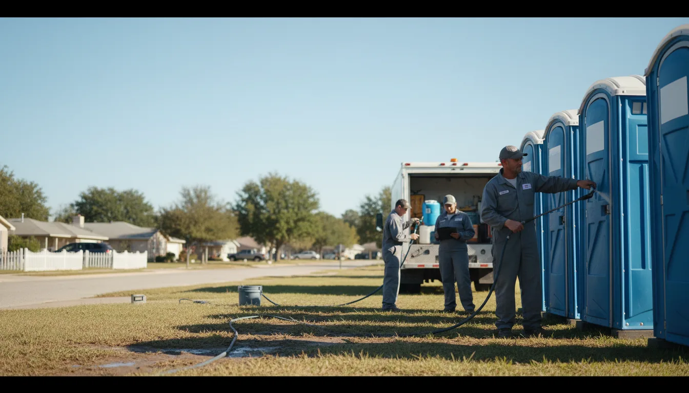 Long-Term Portable Toilet Rental in Lake Hamilton, FL near me